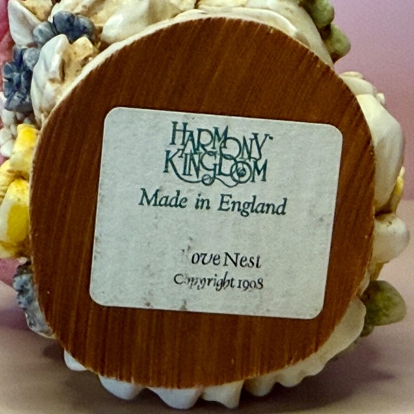 Harmony Kingdom “Love Nest” Love Bird Figurine/Trinket Box, Limited Edition - Picture 6 of 9